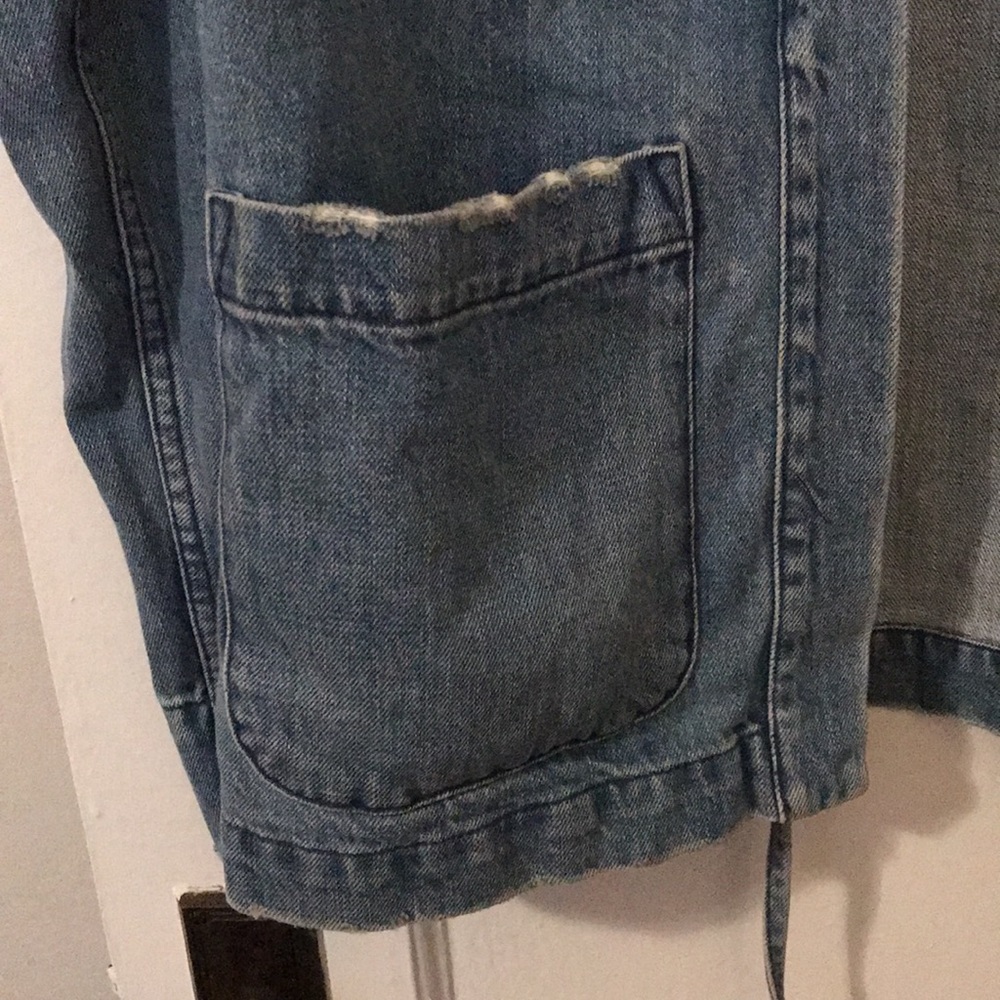 GQ x Gap x United Arrows Kimono denim shirt 2017 limited edition - Picture 8 of 16